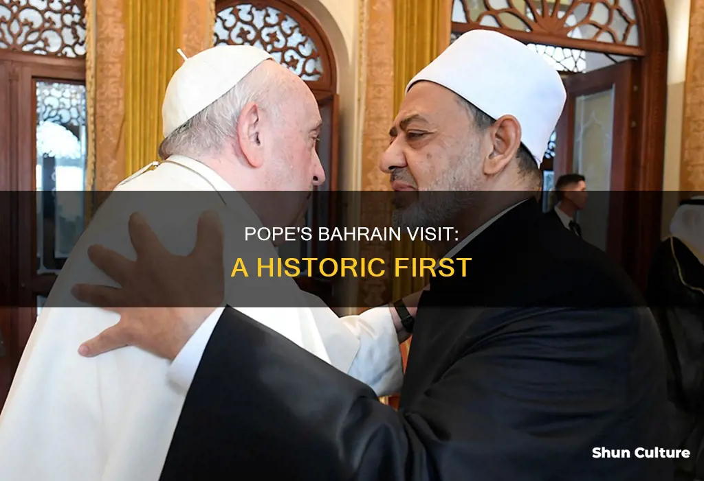 is the pope in bahrain