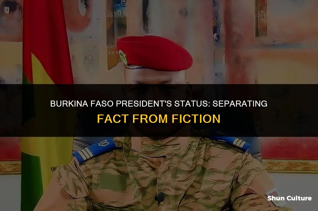 is the president of burkina faso dead