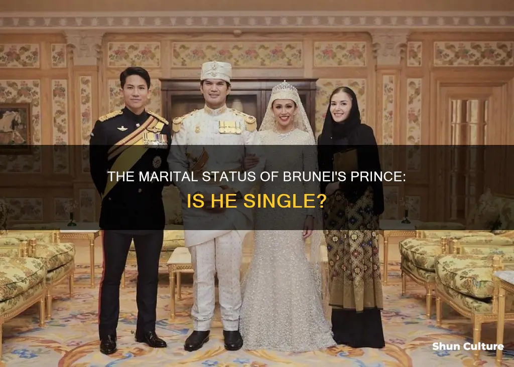 is the prince of brunei single