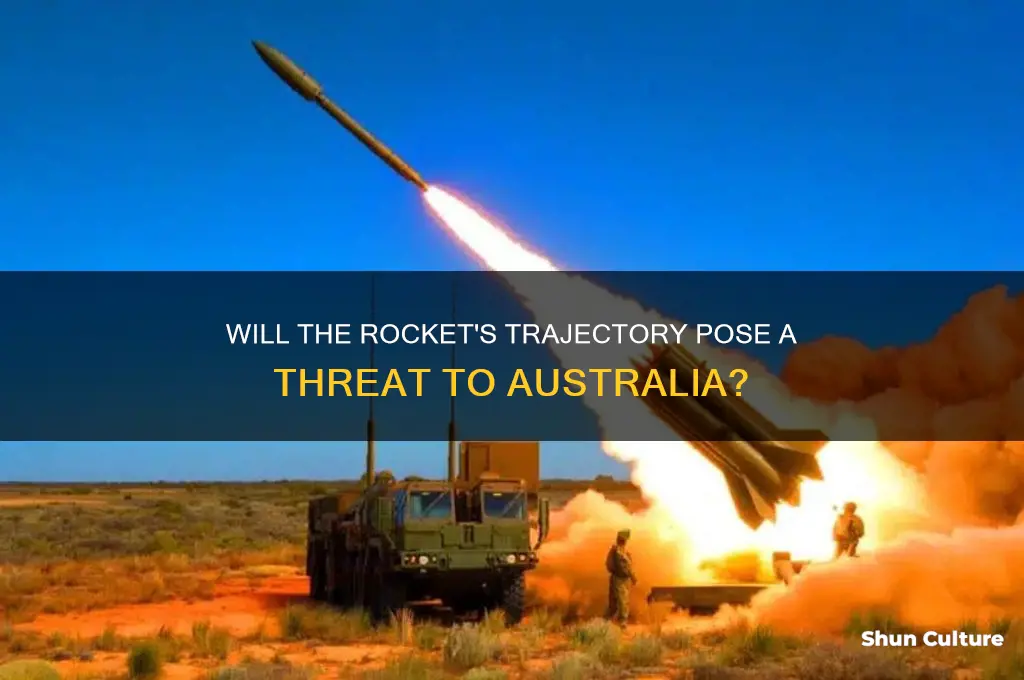 is the rocket going to hit australia