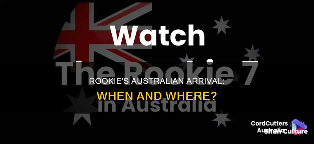 is the rookie coming to australia