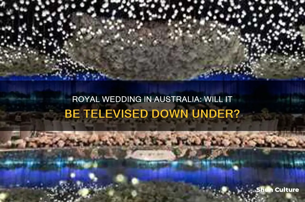 is the royal wedding going to be televised in australia