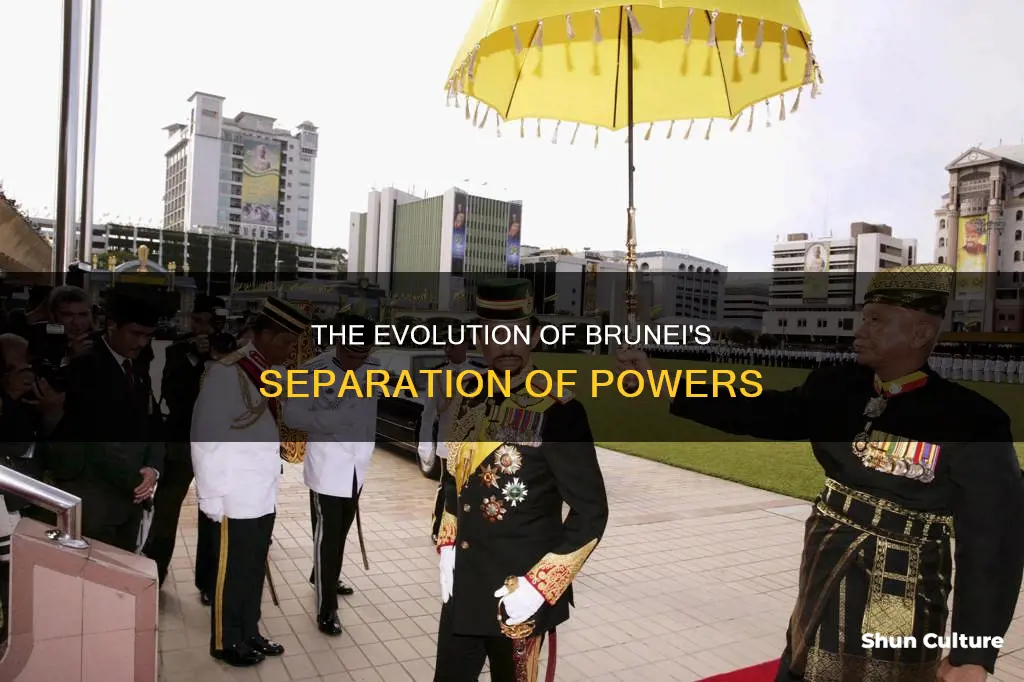 is the separation of powers in brunei sufficient