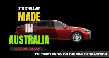 Where is the Toyota Camry Manufactured?