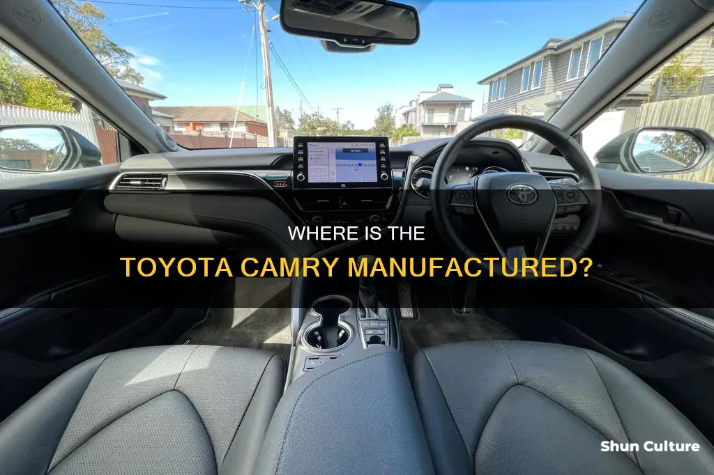 is the toyota camry made in australia