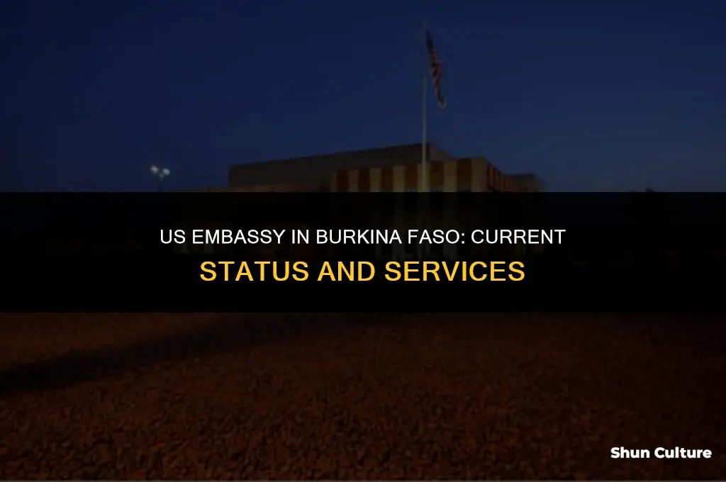 is the us embassy open in burkina faso