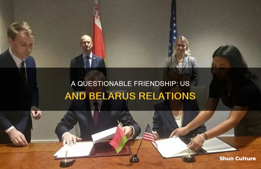 is the us freinds with belarus