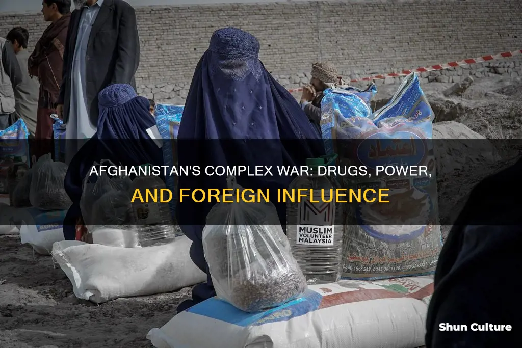 is the war in afghanistan over drugs