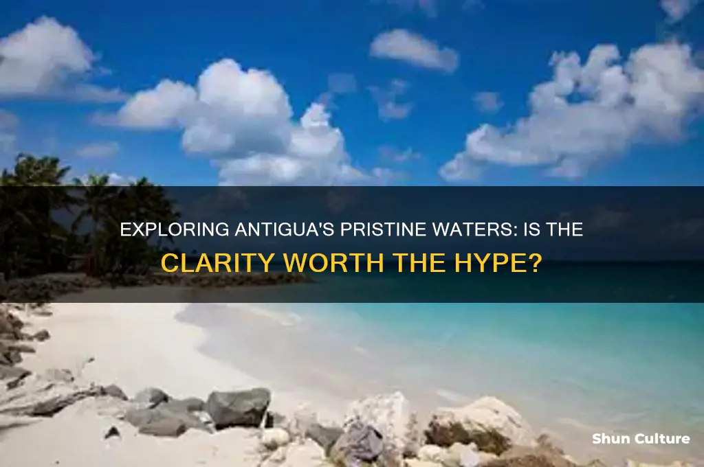 is the water clear in antigua