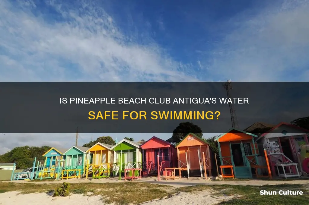 is the water safe at the pineapple beach club antigua