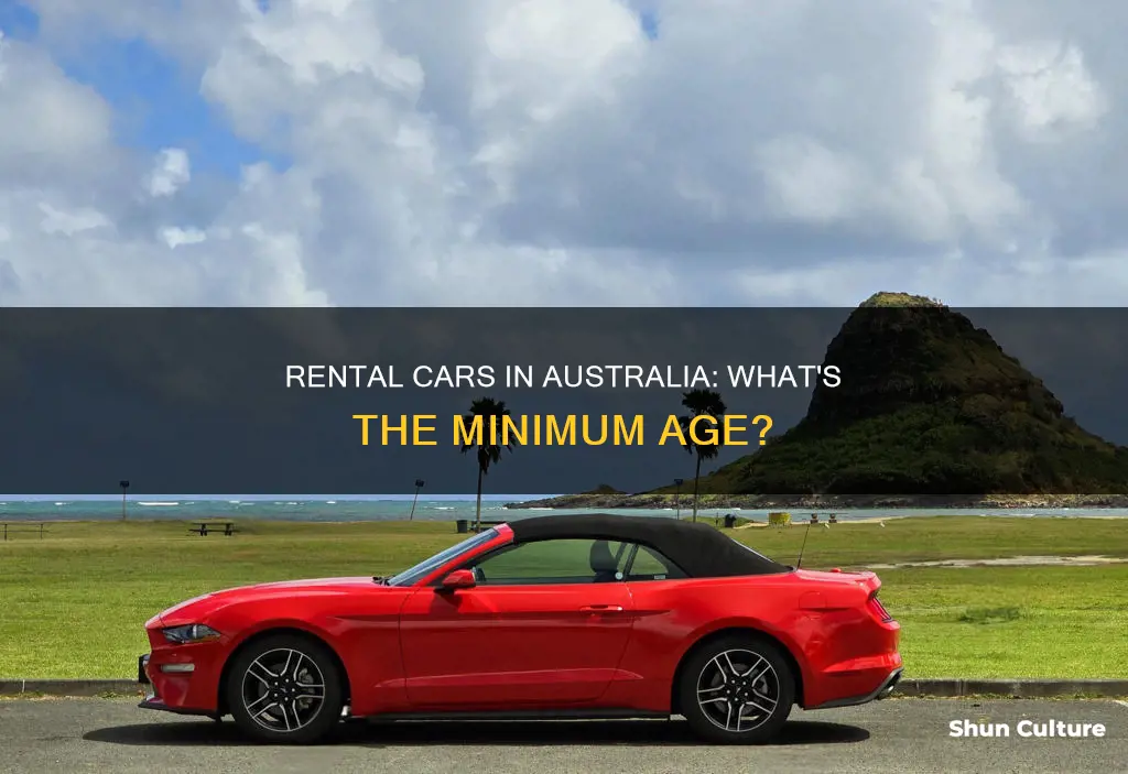 is their a rental car age in australia