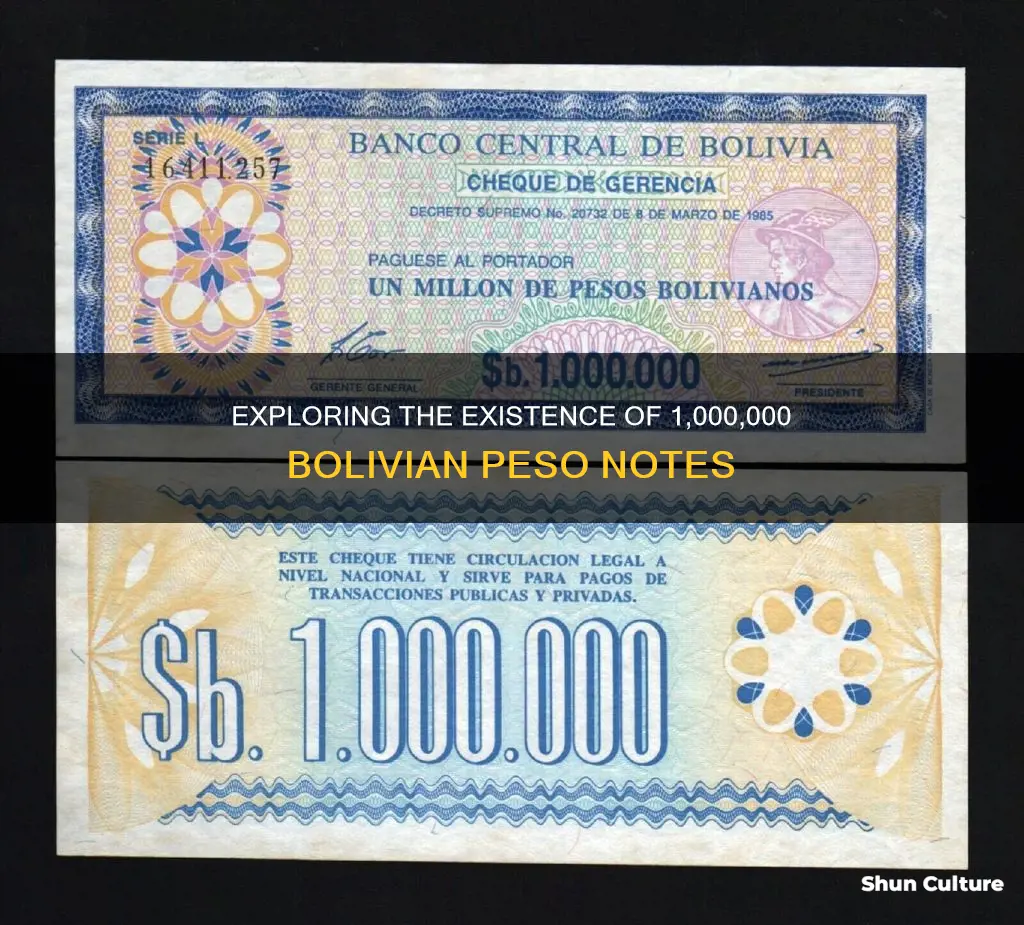 is there a 1000000 bolivian peso