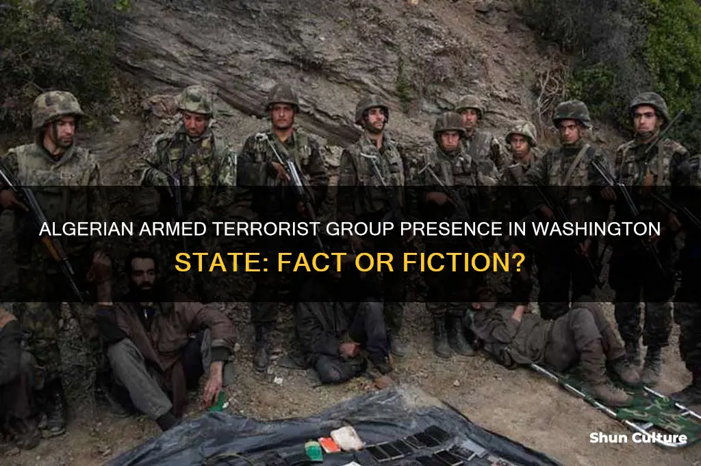 is there a algerian armed terrorist group in Washington state