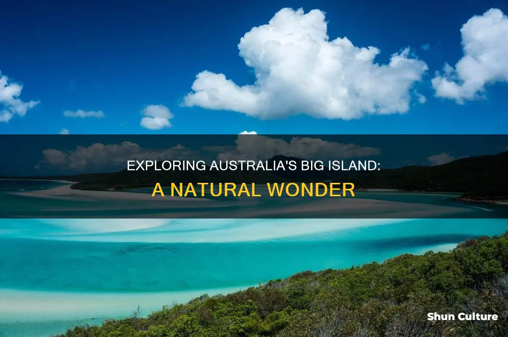 is there a big island in australia