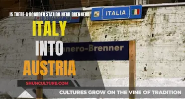 Brennero, Italy: Border Station Existence and Proximity to Austria