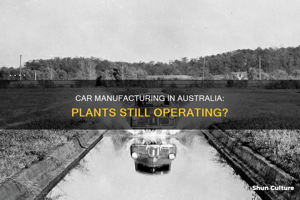 is there a car manufacturing plant in australia
