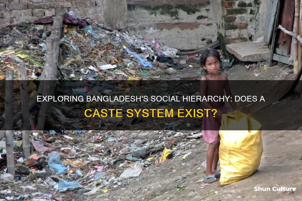 is there a caste system in bangladesh