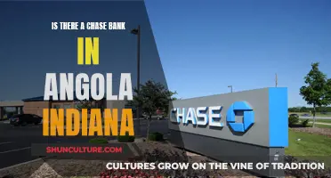 Chase Bank: Angola, Indiana - Is There a Branch?