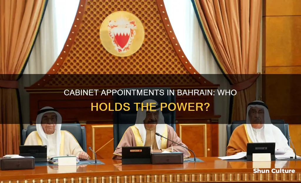 is there a check on cabinet appointments in bahrain