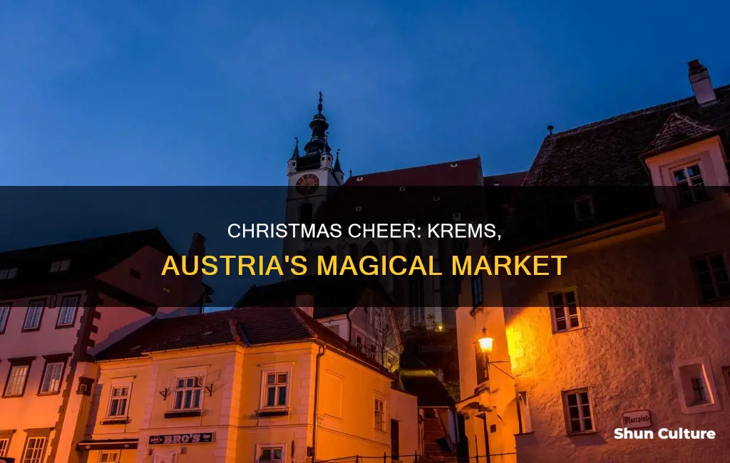 is there a christmas market in krems austria