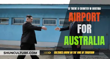 Austria to Australia: Counter Confusion at the Airport?