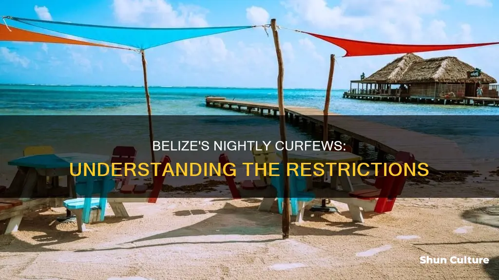 is there a curfew in belize