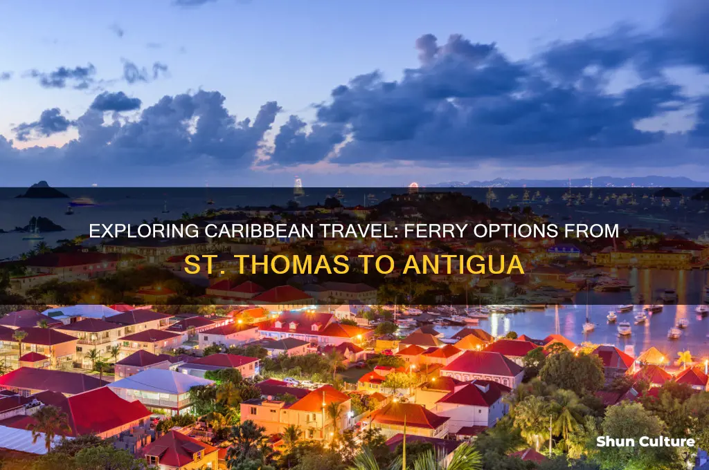 is there a ferry from st thomas to antigua