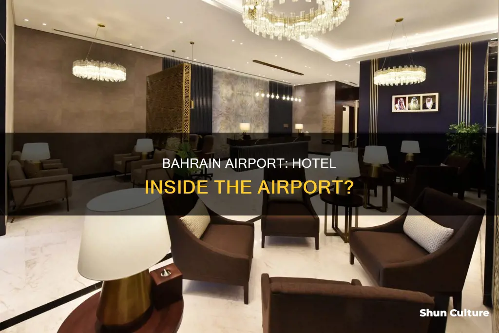 is there a hotel inside bahrain airport