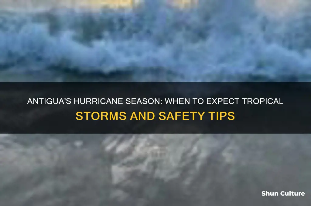 is there a hurricane season in antigua