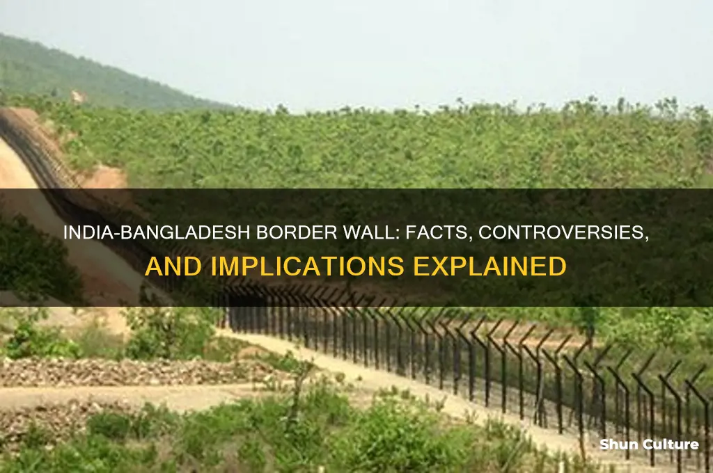 is there a india bangladesh wall