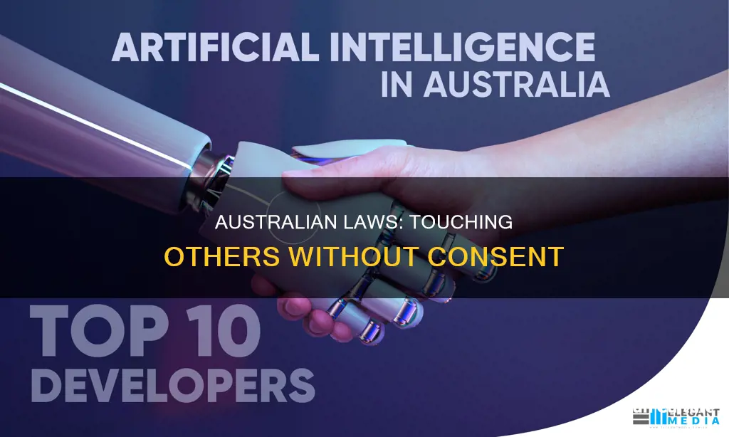 is there a law about touching people australia