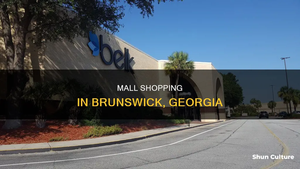 is there a mall in brunswick ga