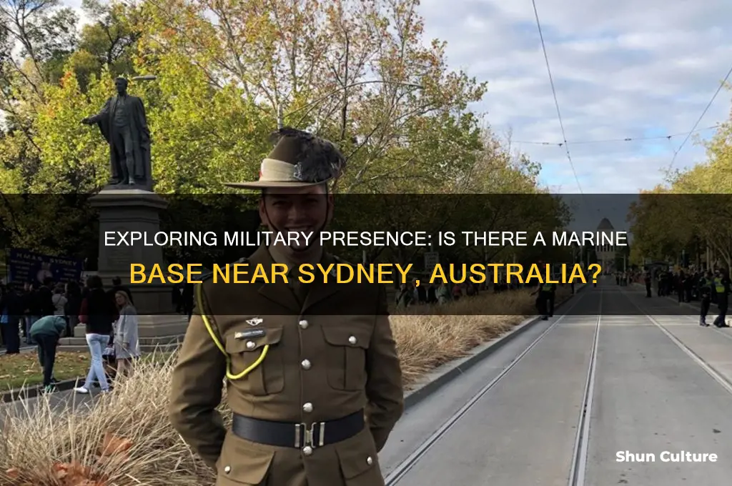 is there a marine base near sydney australia