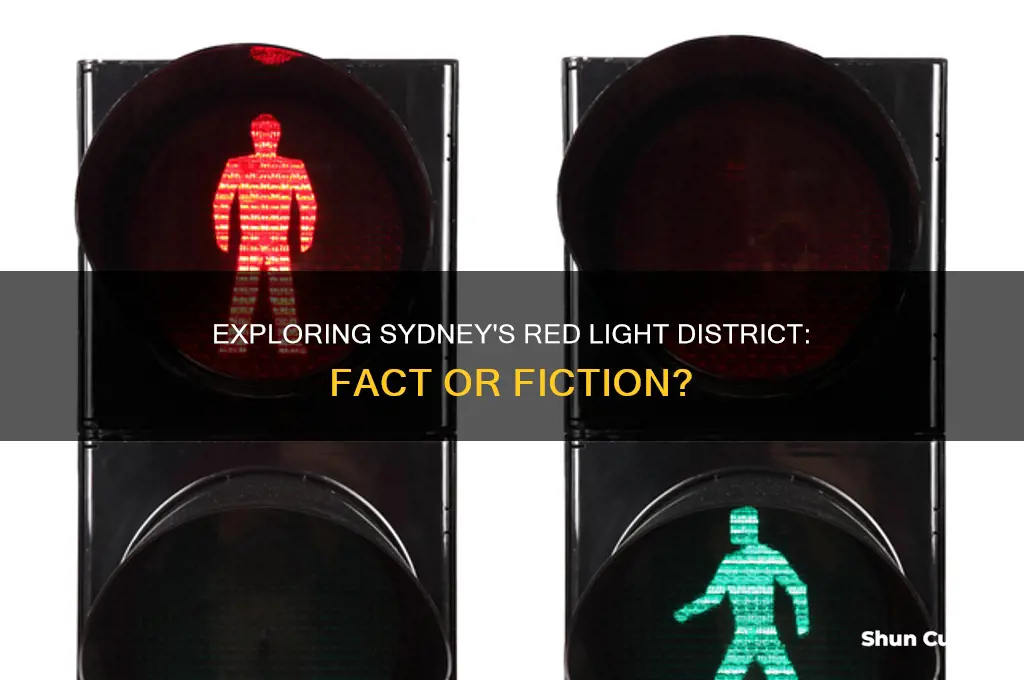 is there a red light district in sydney australia