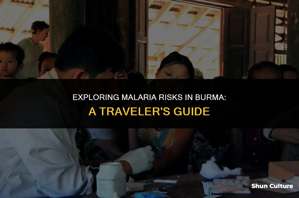 is there a risk of malaria in burma