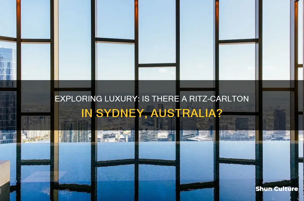 is there a ritz carlton in sydney australia