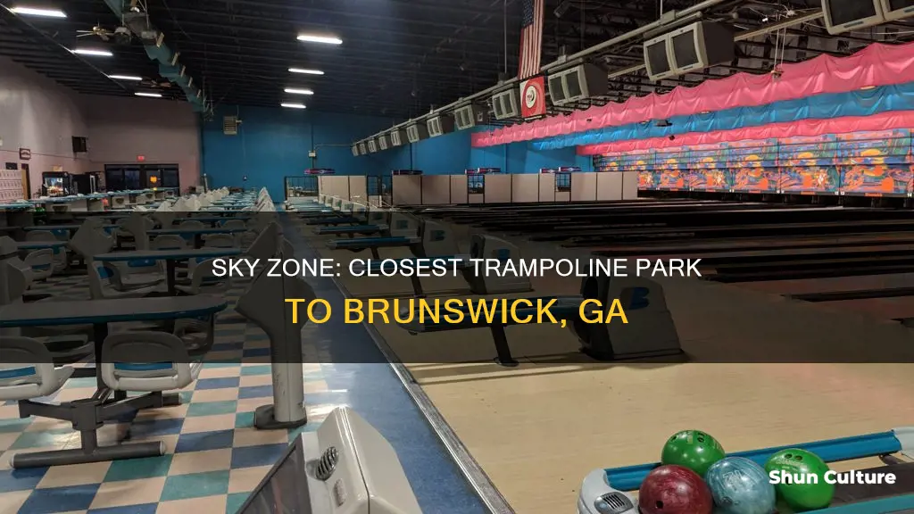 is there a sky zone trampoline park near brunswick ga