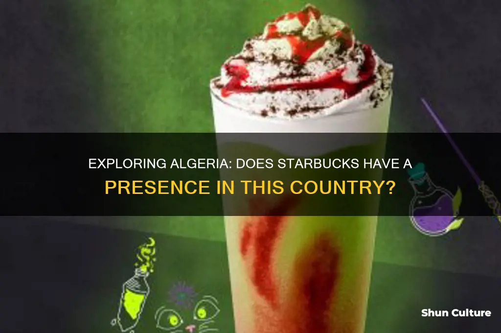 is there a starbucks in algeria