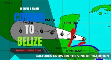 Belize Braces for Impact: Tropical Storm Warnings in Effect