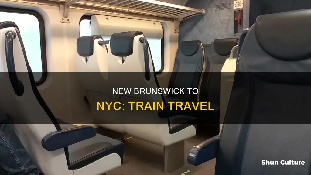 is there a train from new brunswick nj to nyc