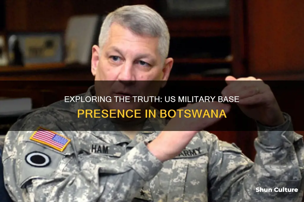 is there a us military base in botswana