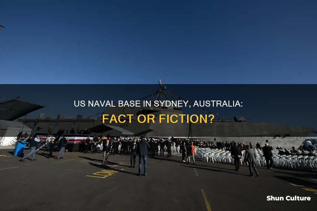 is there a us naval base in sydney australia