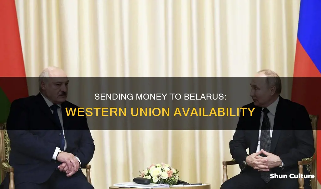 is there a western union in belarus