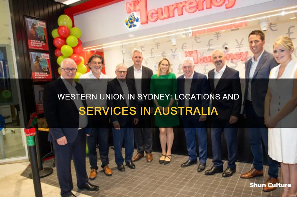 is there a western union in sydney australia