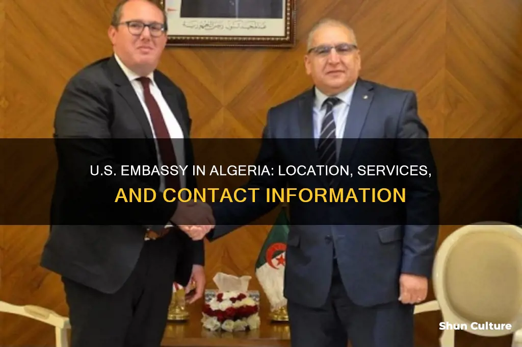 is there a you s embassy in algeria