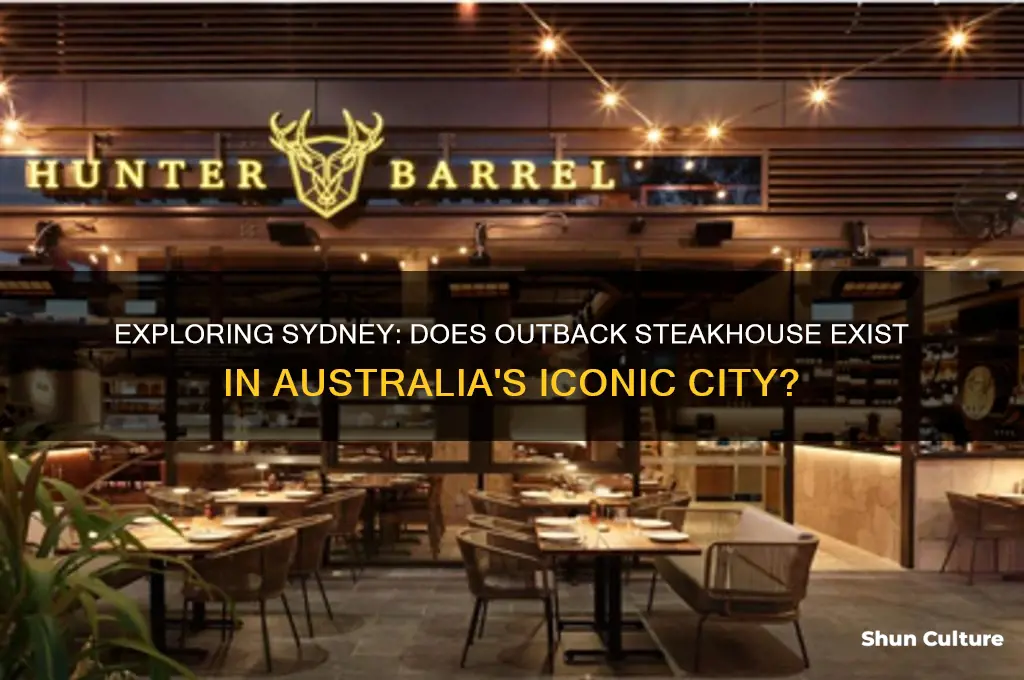 is there an outback steakhouse in sydney australia