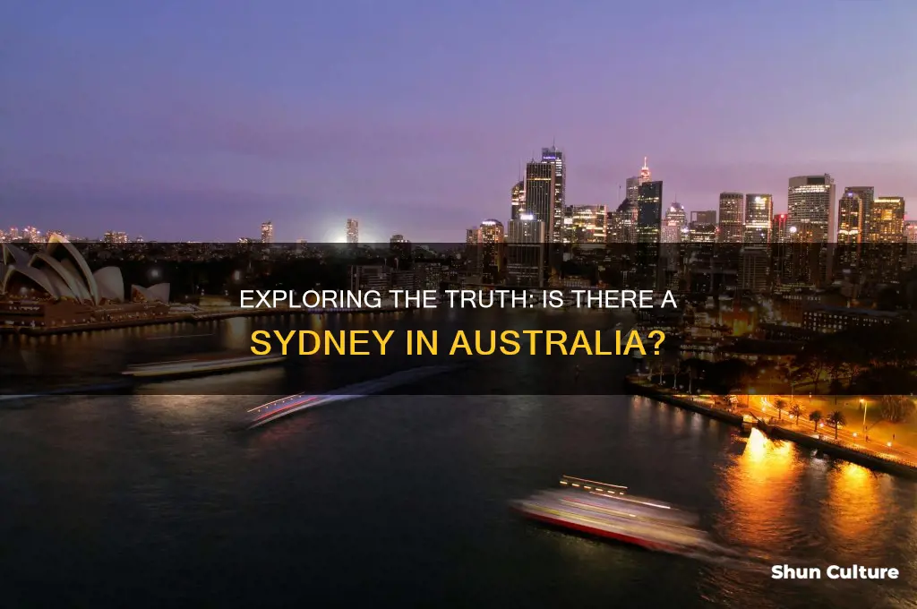 is there an sydney australia