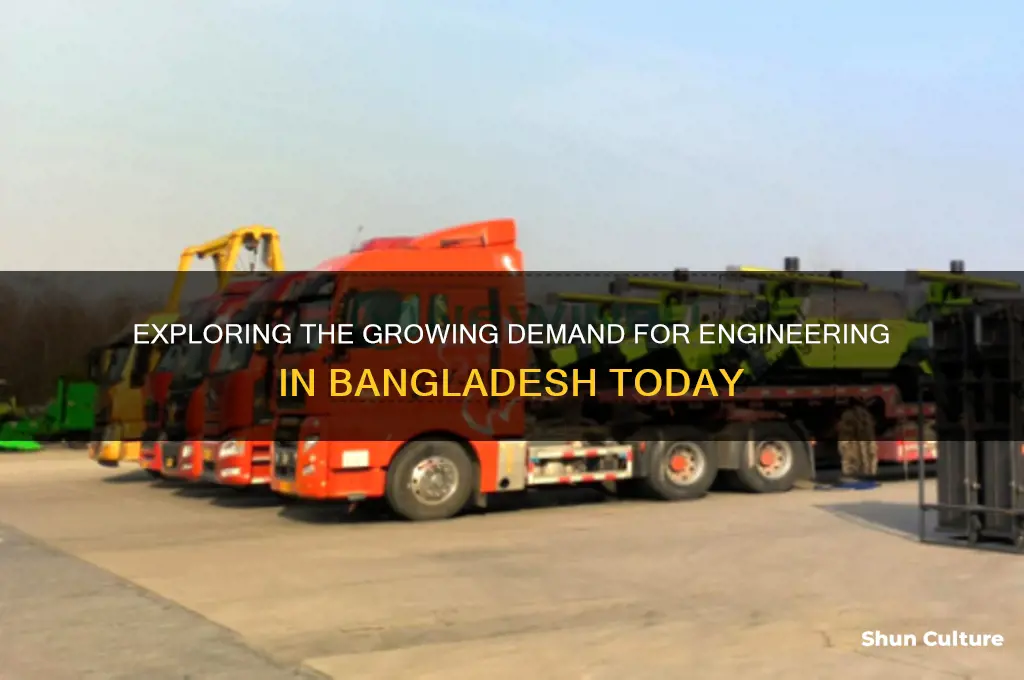 is there any demand for engineering in bangladesh
