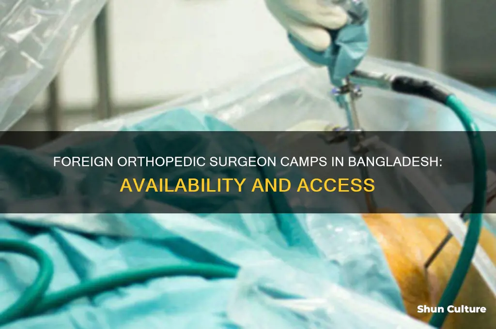 is there any foreign orthopedic surgeon camp bangladesh