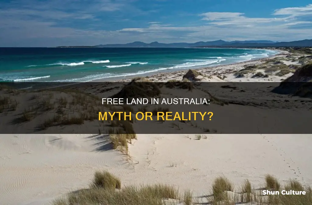is there any free land in australia